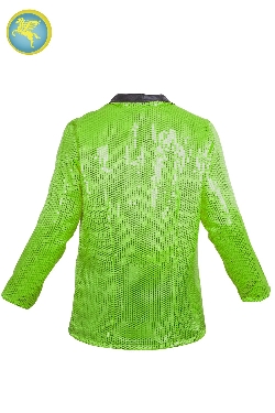 GIACCA PAILLETTES VERDE